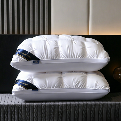 Five Star Hotel Quality Soft Down Alternative Fiber Ergonomic Neck Support Pillow