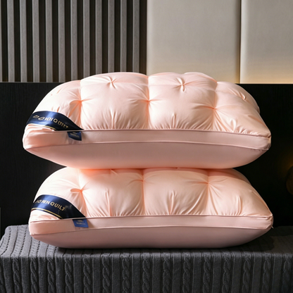 Five Star Hotel Quality Soft Down Alternative Fiber Ergonomic Neck Support Pillow